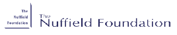 Logo for the Nuffield Foundation